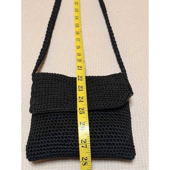THE SAK Small Y2K Black Crochet Crossbody - Picture 10 of 10